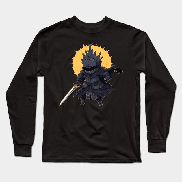 dark soul Long Sleeve T-Shirt by skatermoment